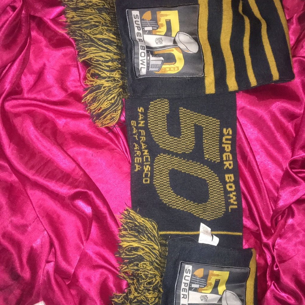 Super Bowl 50 scarf